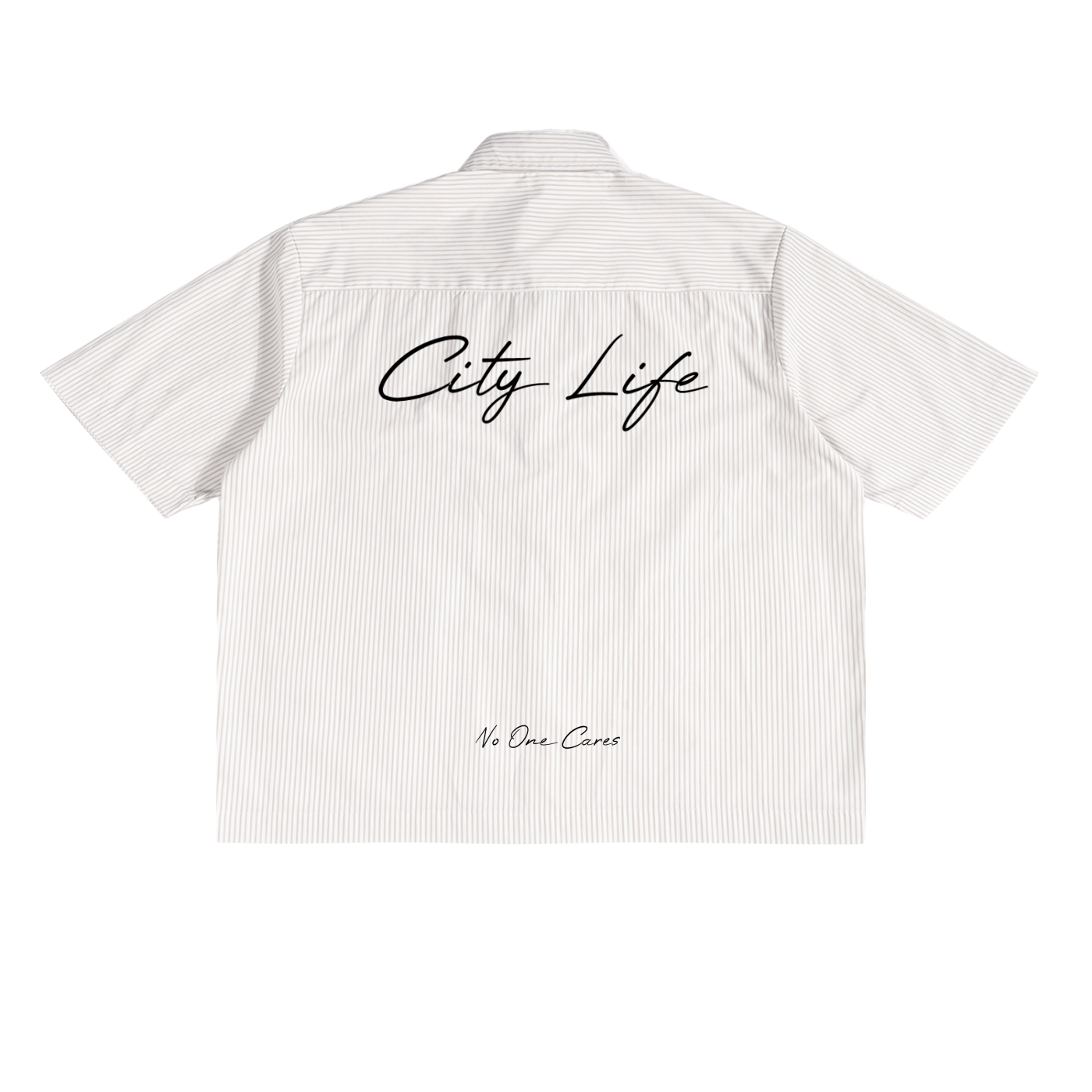 No One Cares Boxy Shirt