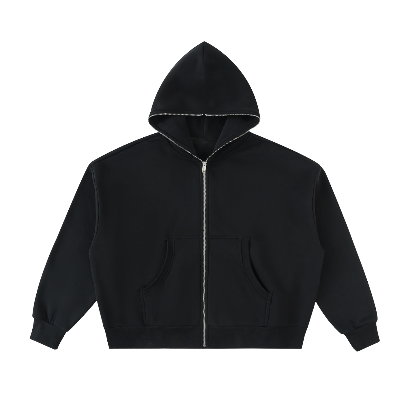 NOC Zip Boxy Hoodie